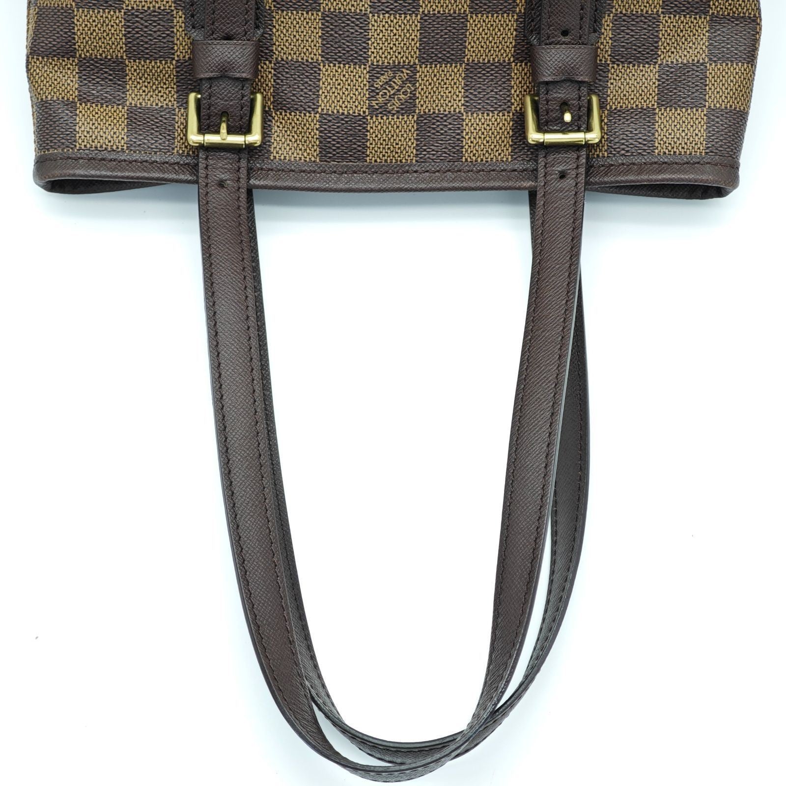 LOUIS VUITTON Damier Male Bucket Bag N42240 Tote Bag Bucket Bag Brown Women's