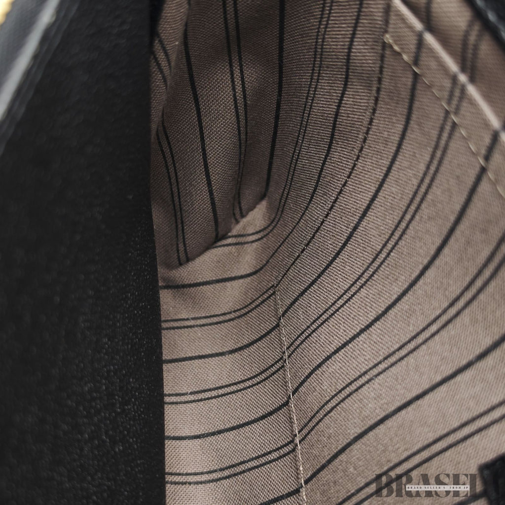 Louis Vuitton Montaigne BB M41048 Monogram Empreinte Black Handbag Bag Women