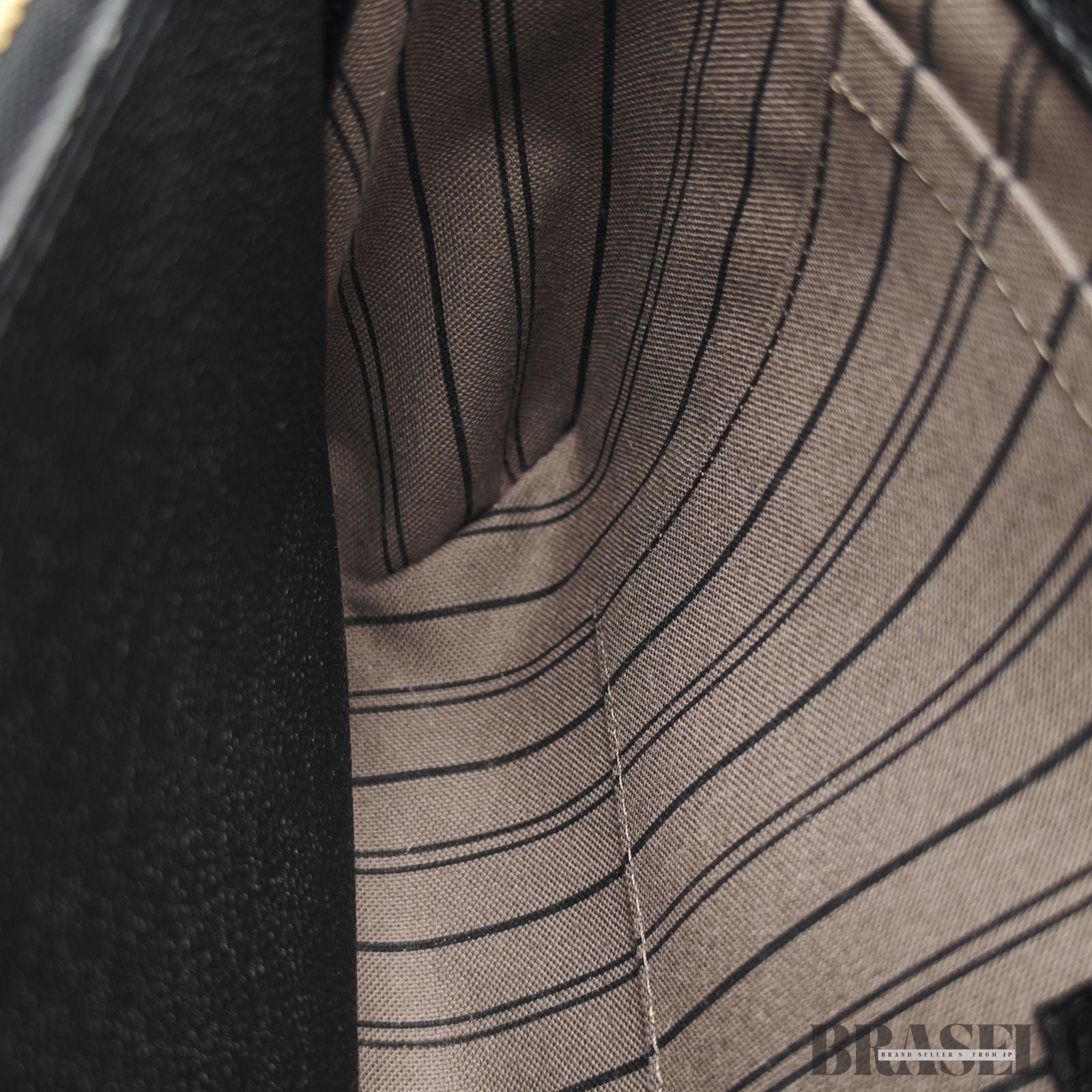 Louis Vuitton Montaigne BB M41048 Monogram Empreinte Black Handbag Bag Women