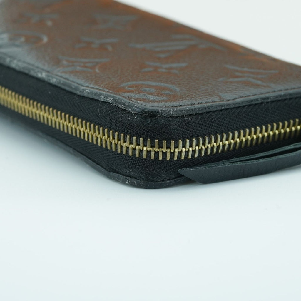 LOUIS VUITTON Empreinte Portefeuille Clemence M60171 Long Wallet Black