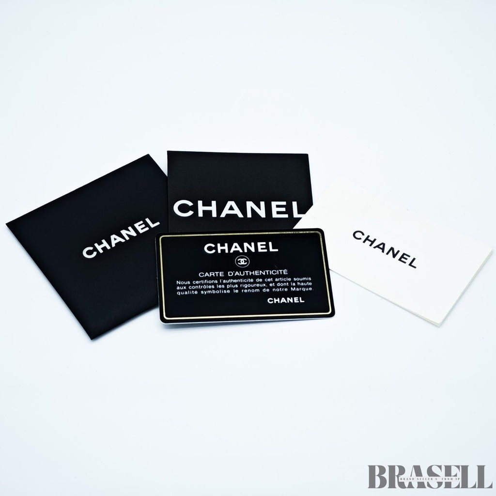 Chanel Cambon Line Tweed Multicolor Plata Bolso de Mano Nº 9 A25170 Mujer