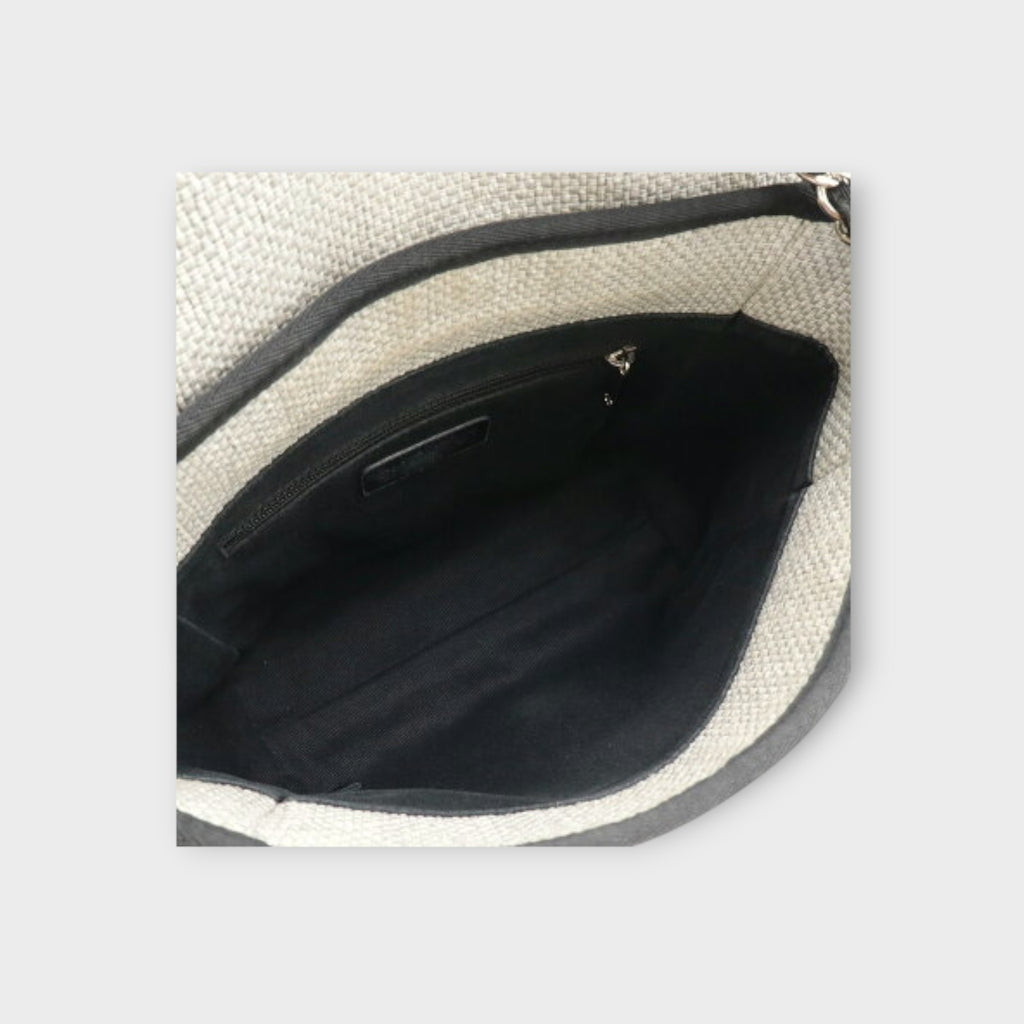 CHANEL Deauville PM Chain Shoulder Messenger Bag A93183
