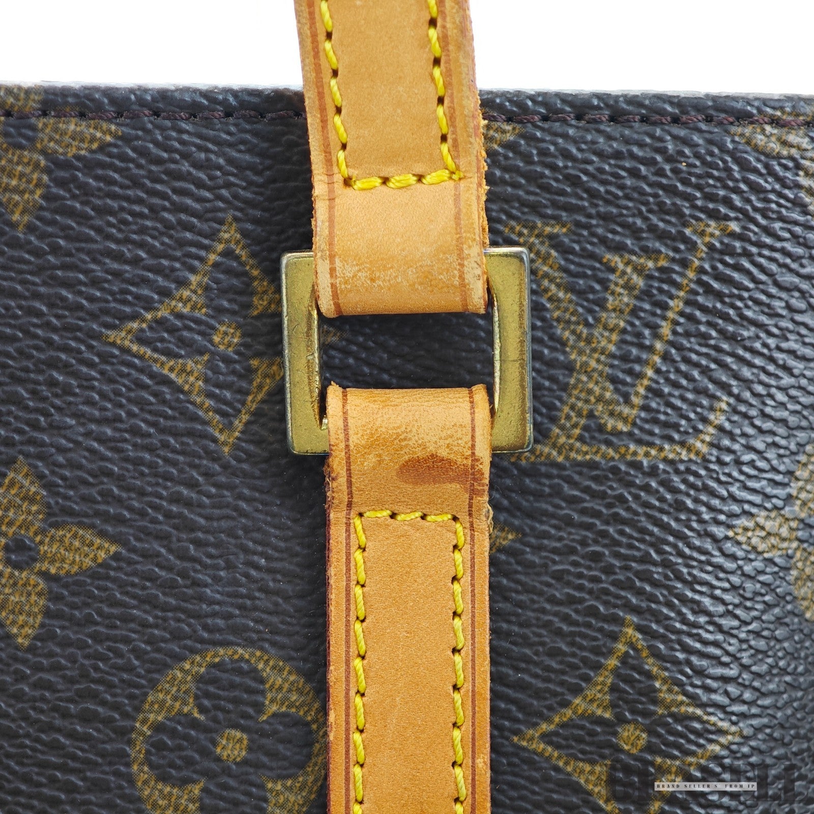 LOUIS VUITTON Vavin PM M51172 Monogram Handbag PVC-Coated Canvas Leather Brown