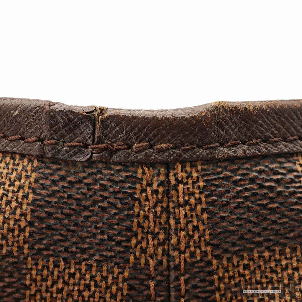 Louis Vuitton Mare N42240 Tote Bag With Pouch Bucket Bag Brown Gold Hardware