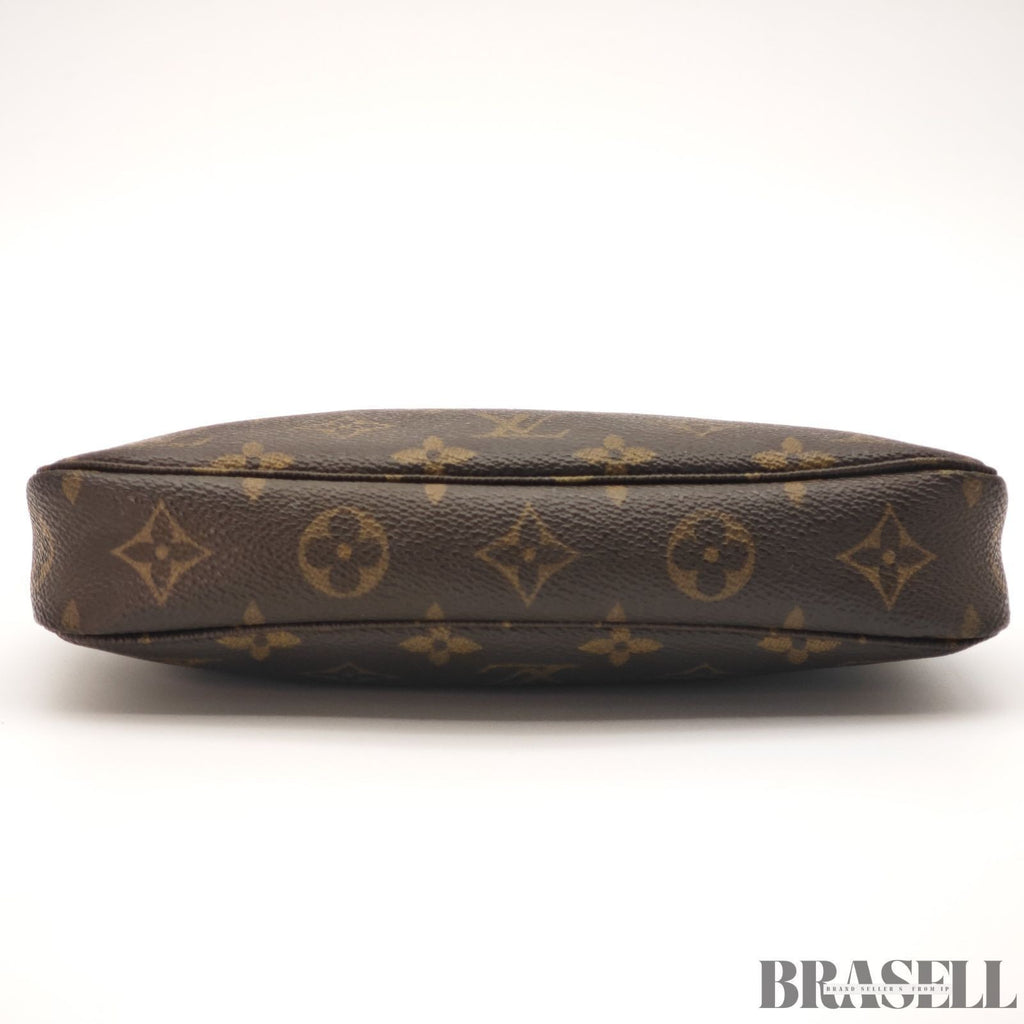 Louis Vuitton Pochette Accessories M51980 Borsa a mano Pochette Marrone...
