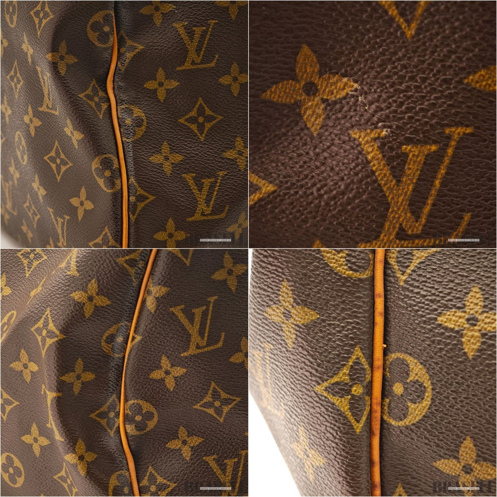 Louis Vuitton Keepall 55 M41424 Bag Boston Bag Large Travel Brown Unisex