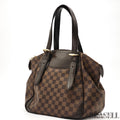 Louis Vuitton Damier Verona MM N41118 Bag Handbag Brown Women's With Key