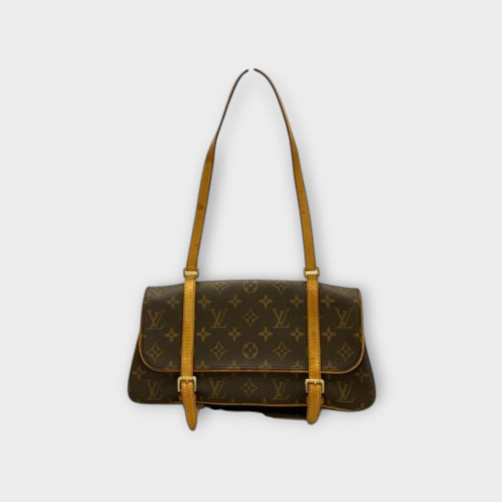 LOUIS VUITTON Marel_Monogram Canvas_BRW/PVC/Brown/General design