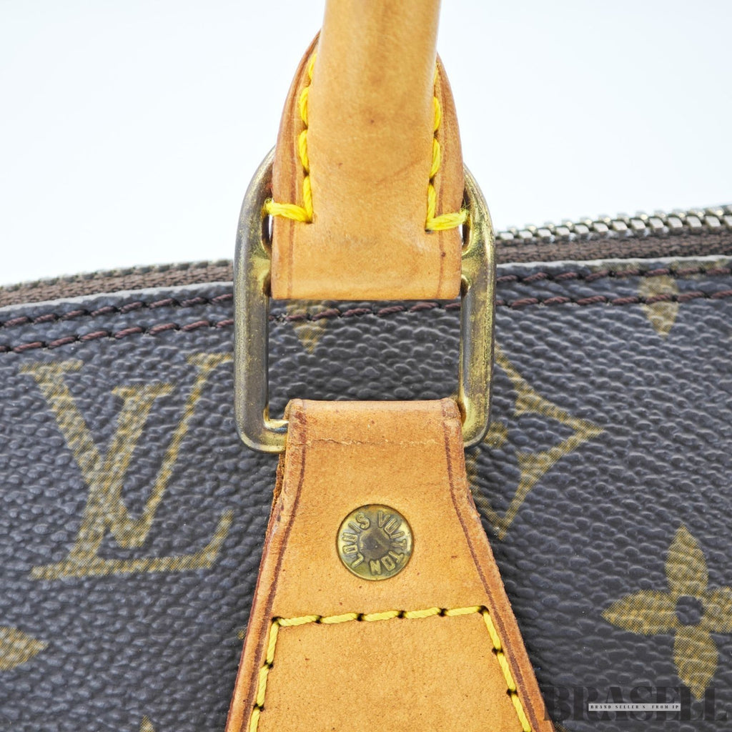 LOUIS VUITTON Alma PM M51130 Monogram Brown Top Handle Handbag Women’s