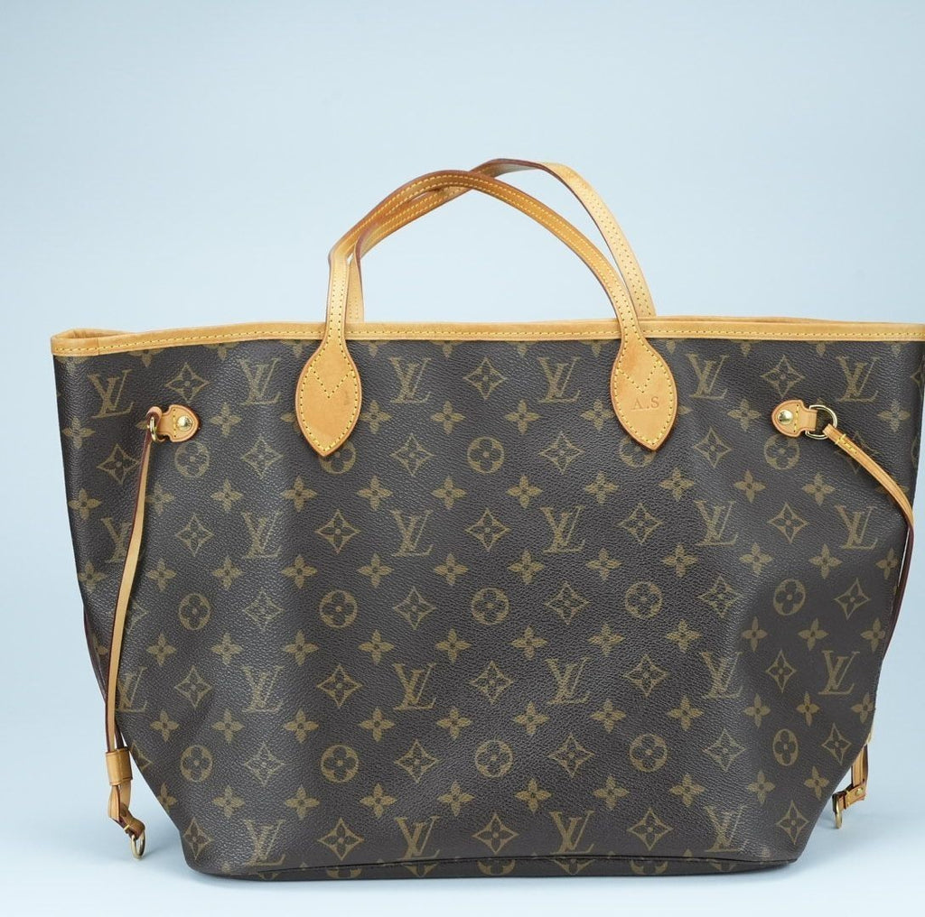 LOUIS VUITTON Monogram Neverfull MM Pivoine Tote Bag with Pouch M41178
