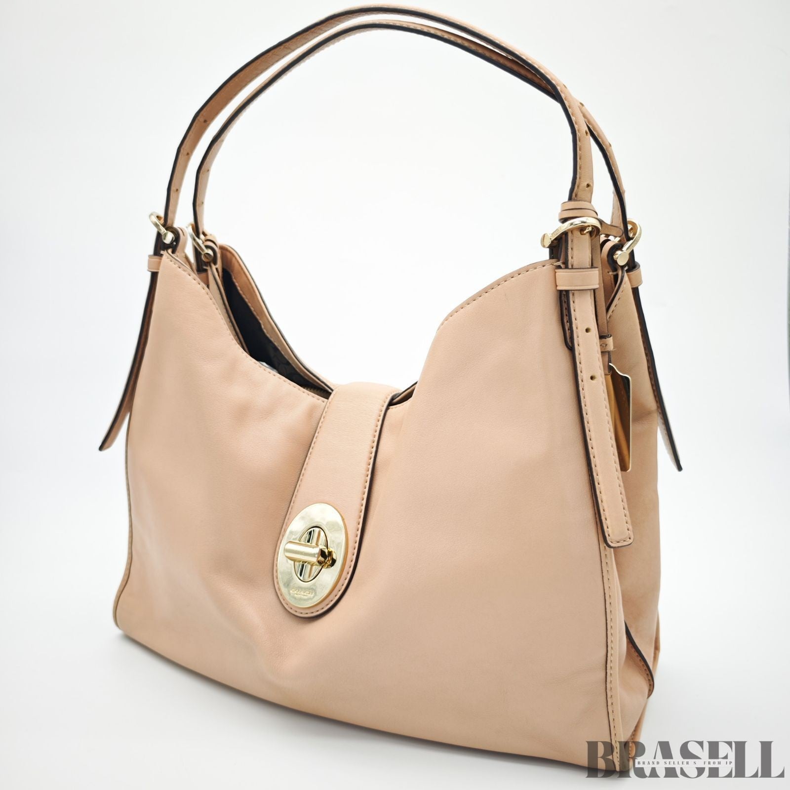 COACH Madison Carlyle Tote Bag Large Capacity Pink Women’s