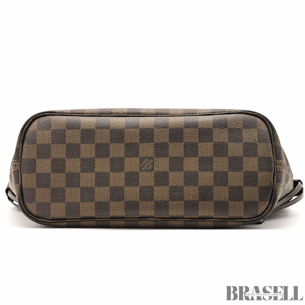 LOUIS VUITTON Neverfull PM N51109 Tote Bag Damier Ebene Dark Brown Women's