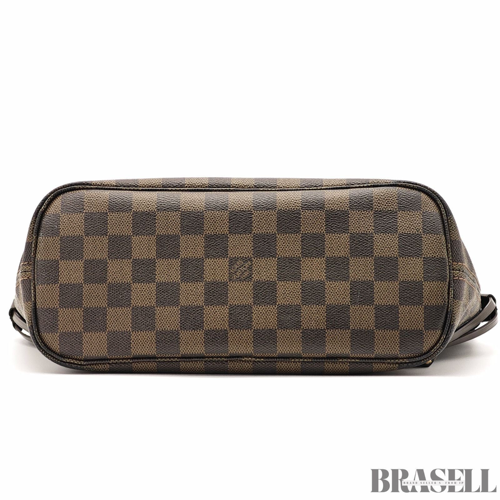 LOUIS VUITTON Neverfull PM N51109 Tote Bag Damier Ebene Dark Brown Women's