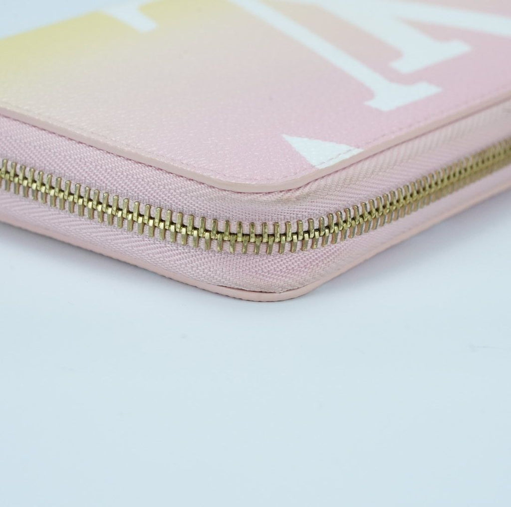 LOUIS VUITTON By the Pool Zippy Wallet M80361 Long Wallet Light Pink