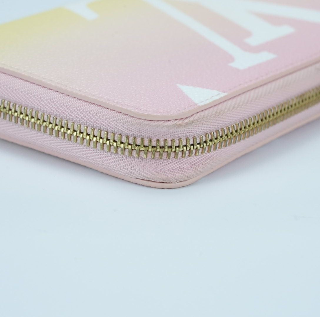 LOUIS VUITTON By the Pool Zippy Wallet M80361 Long Wallet Light Pink