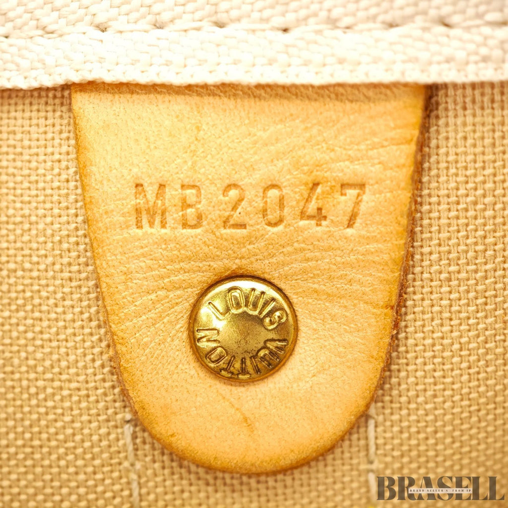 LOUIS VUITTON Keepall Bandouliere 55  Damier Azur N41429 Boston Bag