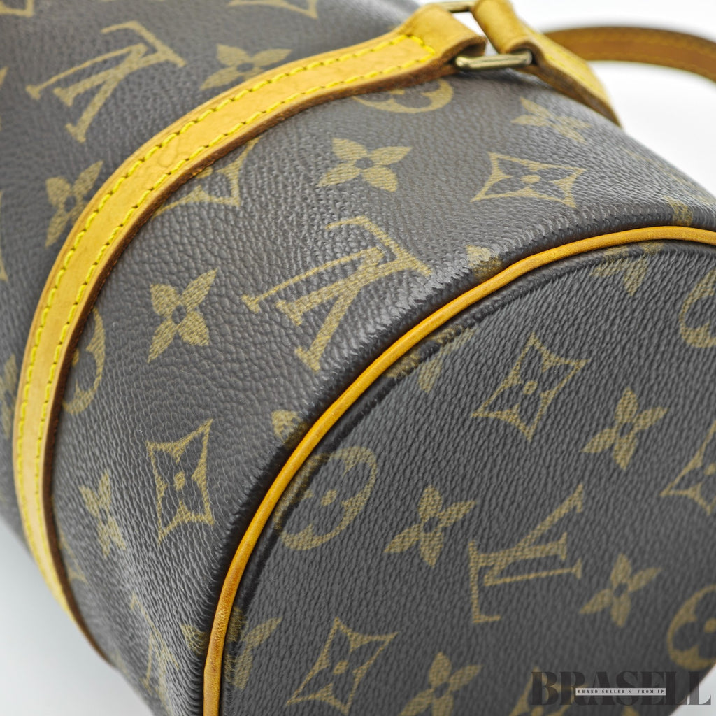 LOUIS VUITTON Papillon 26 Handbag M51386 PVC Coated Canvas & Leather Brown