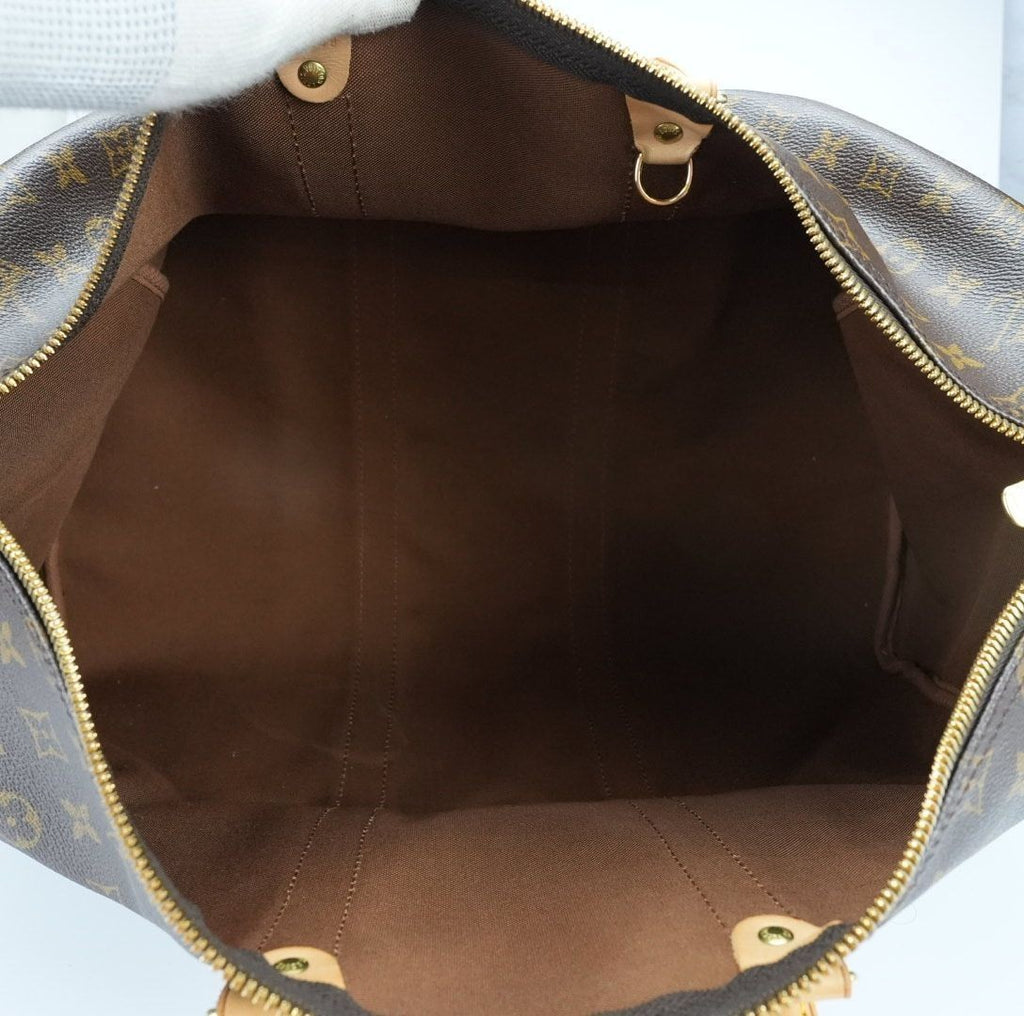 LOUIS VUITTON Keepall 45 M41428 Boston Bag Travel Bag Brown Large Capacity