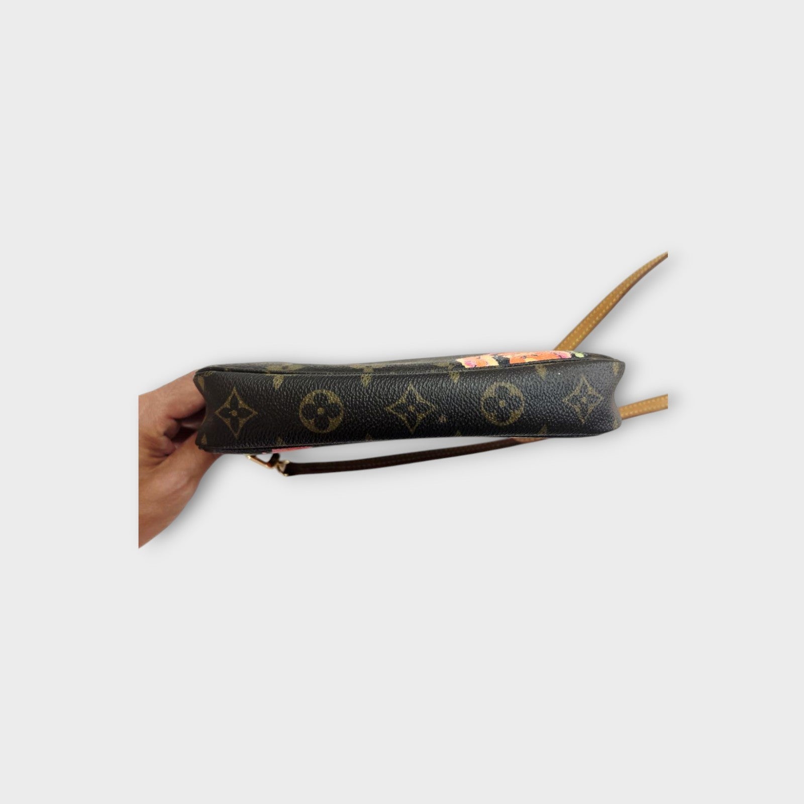 Louis Vuitton Accessoires Monogram Rose Dark Brown