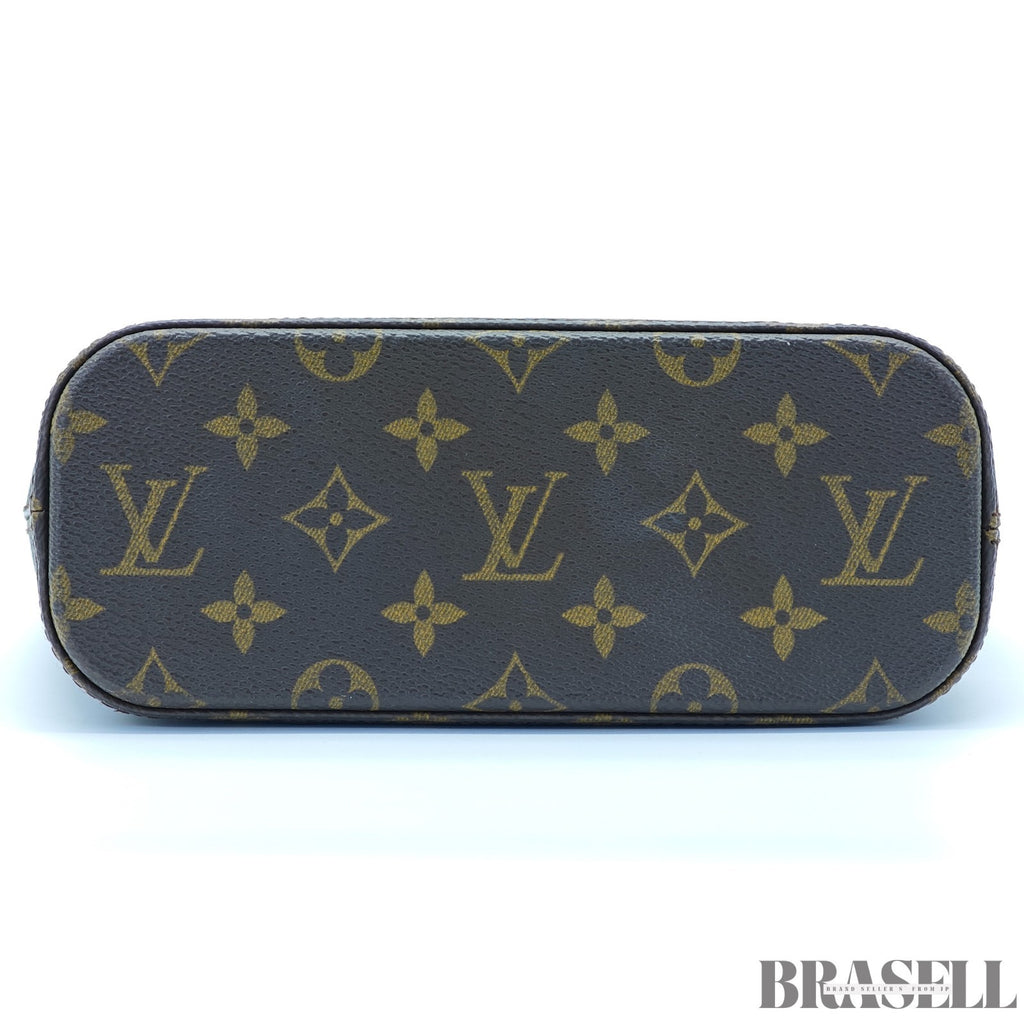 LOUIS VUITTON Vavin PM M51172 Monogram Handbag PVC-Coated Canvas Leather Brown