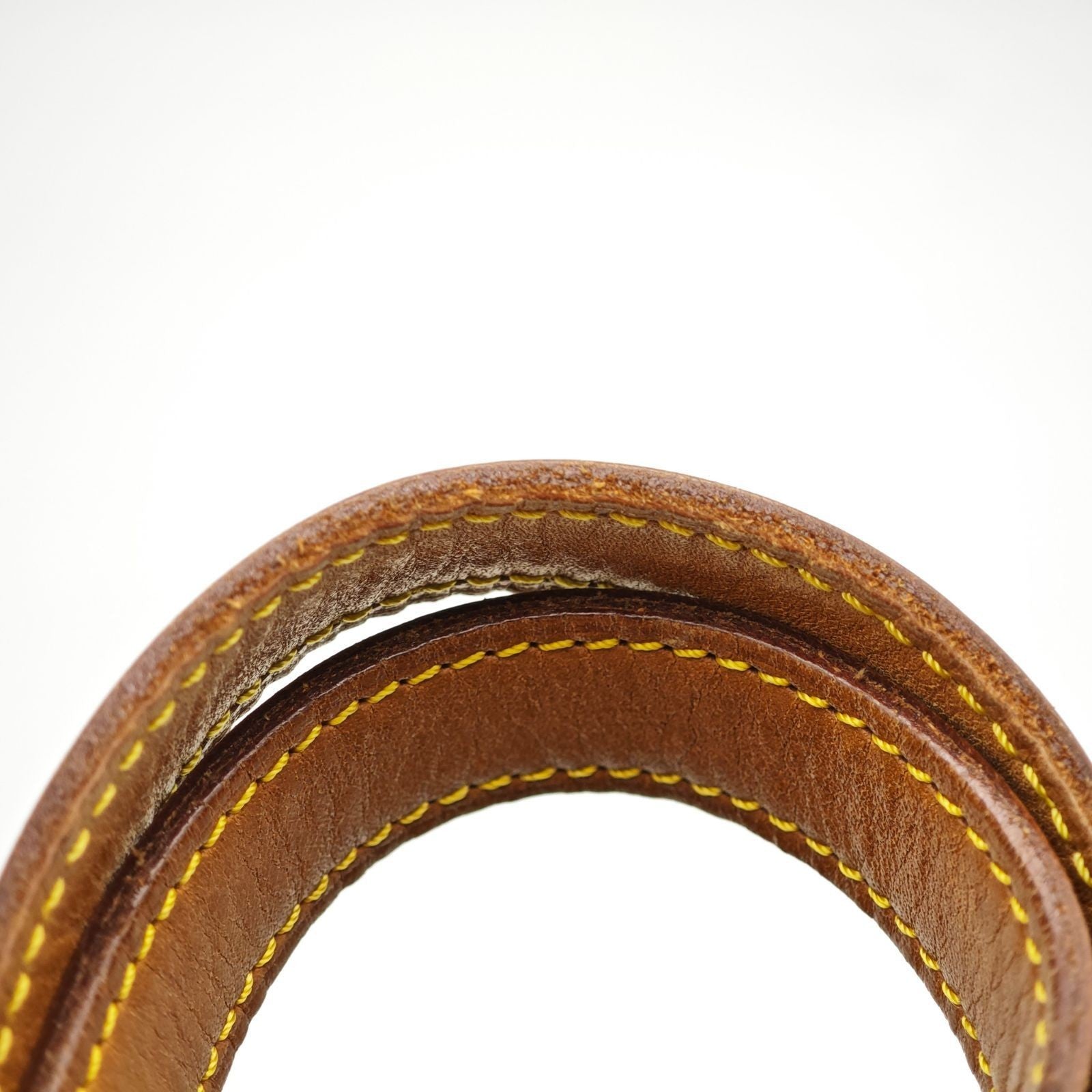 LOUIS VUITTON Luco M51155 Monogram Large Tote Shoulder Bag Brown Leather Women’s