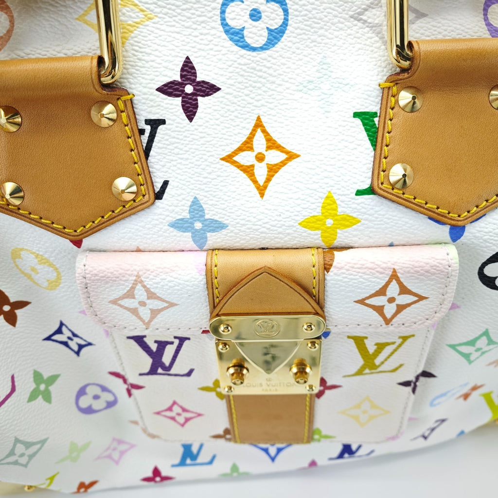LOUIS VUITTON Monogram Multicolor Speedy 30 Handbag Mini Boston Bag M92643