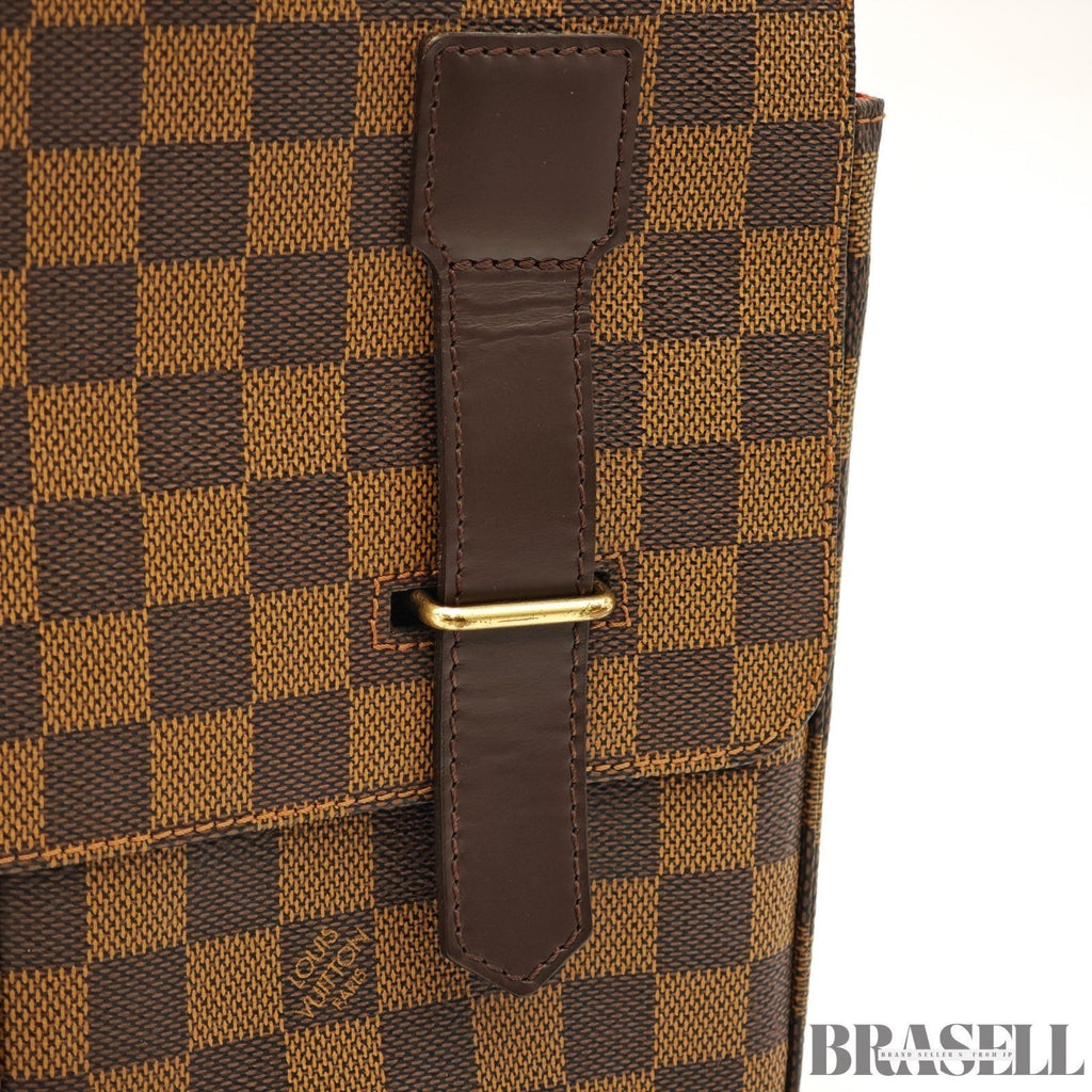 Louis Vuitton 2way Handbag Shoulder Bag N42270 Broadway Damier Ebene Brown