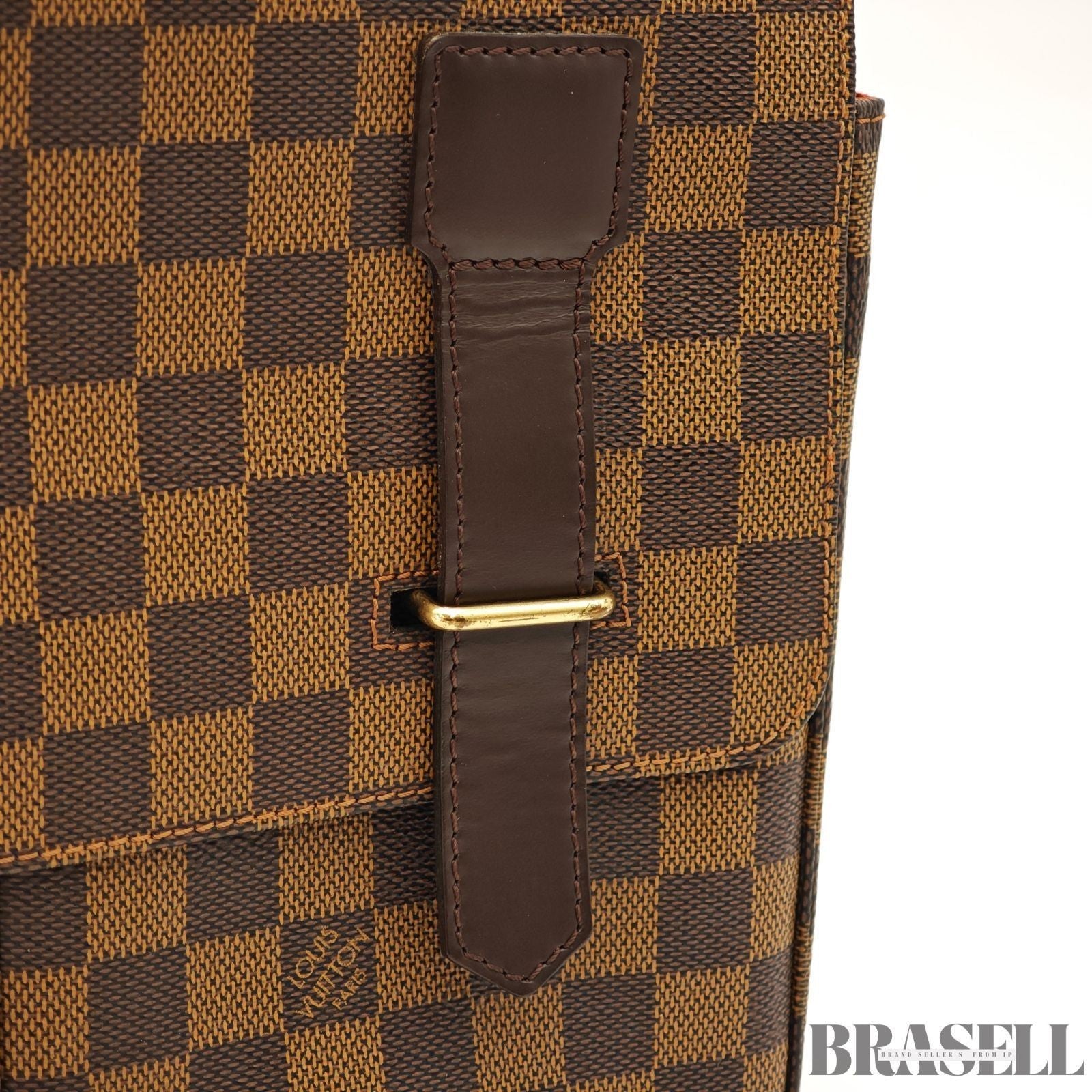 Louis Vuitton 2way Handbag Shoulder Bag N42270 Broadway Damier Ebene Brown
