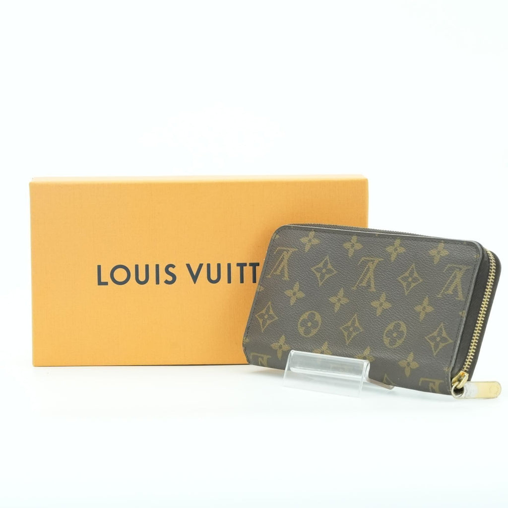 LOUIS VUITTON Zippy Wallet M41895 Long Wallet Brown