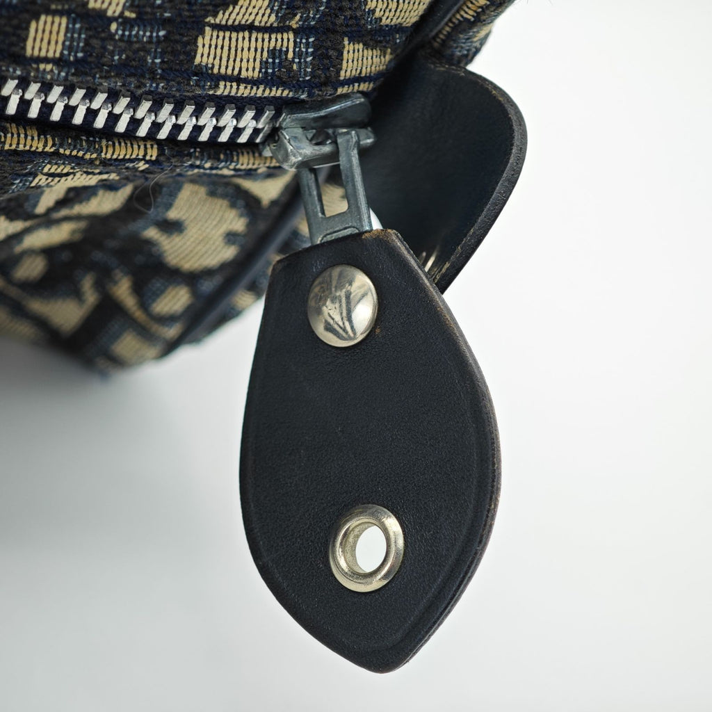 Dior Trotter Boston Bag Canvas Navy Color Women’s Bag