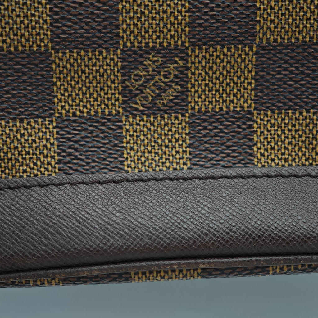 LOUIS VUITTON Damier Male Bucket Bag N42240 Tote Bag Bucket Bag Brown Women's