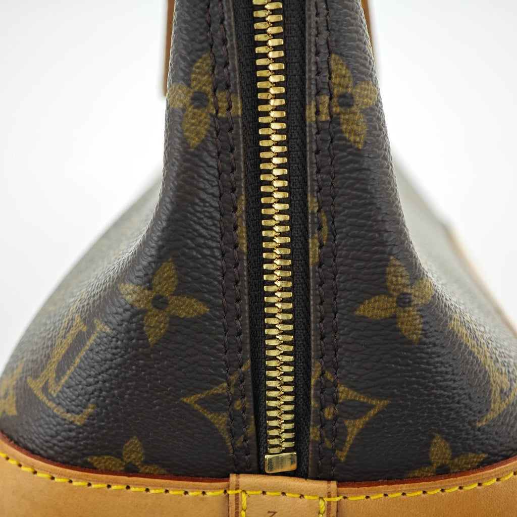 LOUIS VUITTON Monogram Alma M51130 Bag Brown Women's