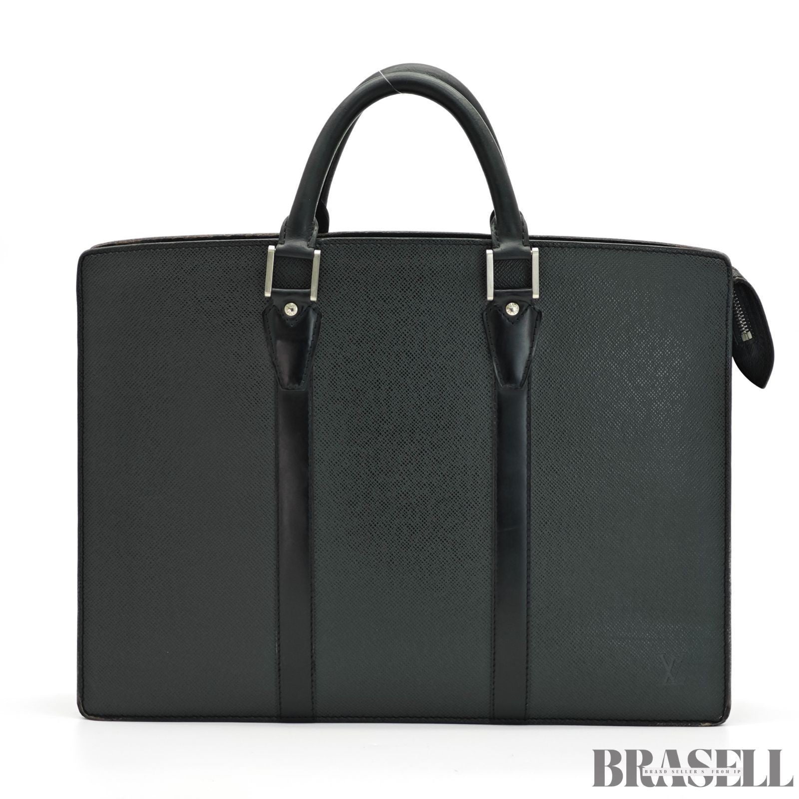 LOUIS VUITTON Taiga Porte-Documents Rosan M30052 Black Briefcase Men and Women