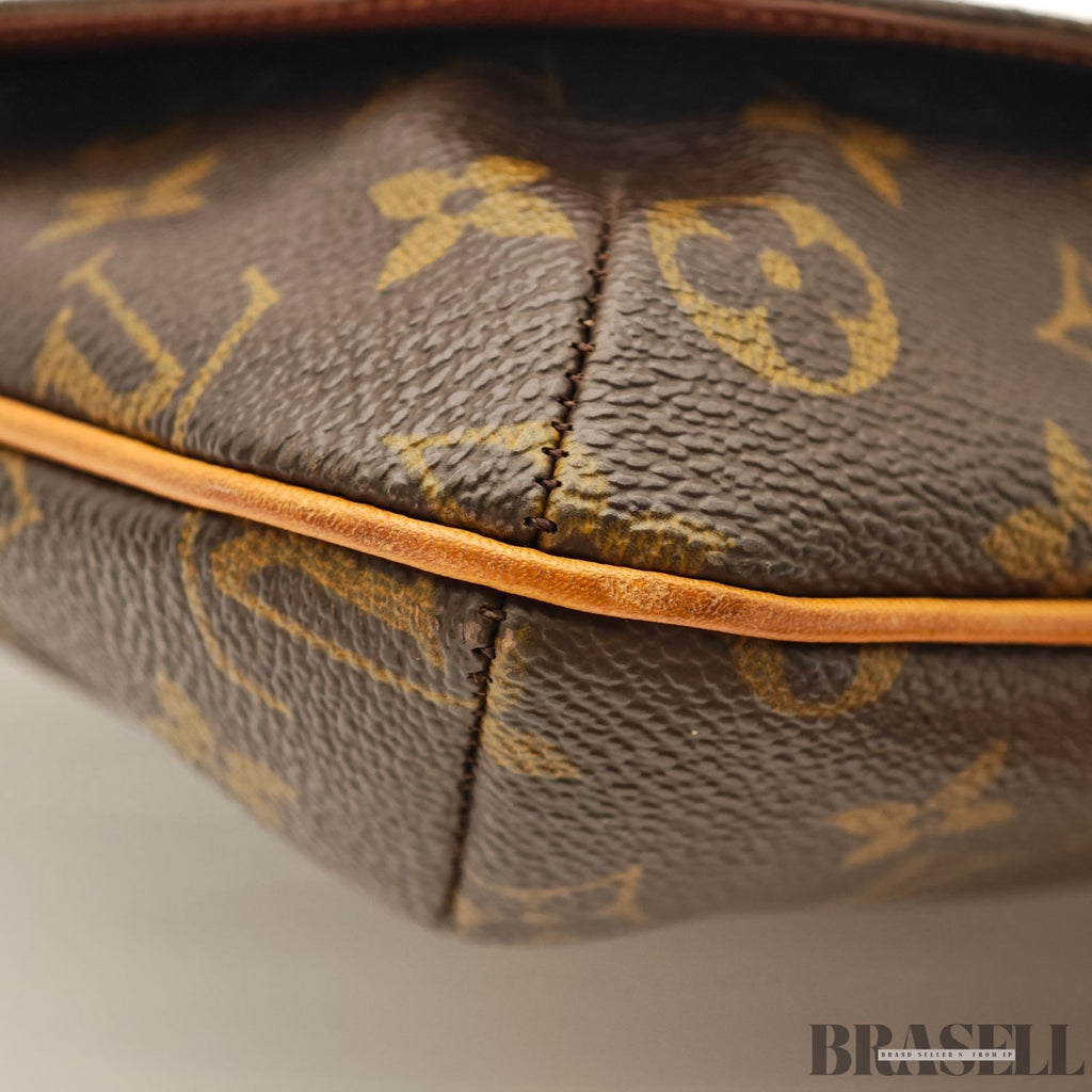Louis Vuitton Musette Salsa M51387 Monogram Canvas Brown Shoulder Bag Woman