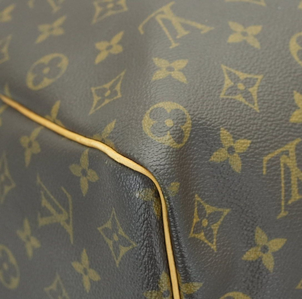 LOUIS VUITTON Keepall 50 M41426 Boston Bag Travel Bag Brown Large Capacity