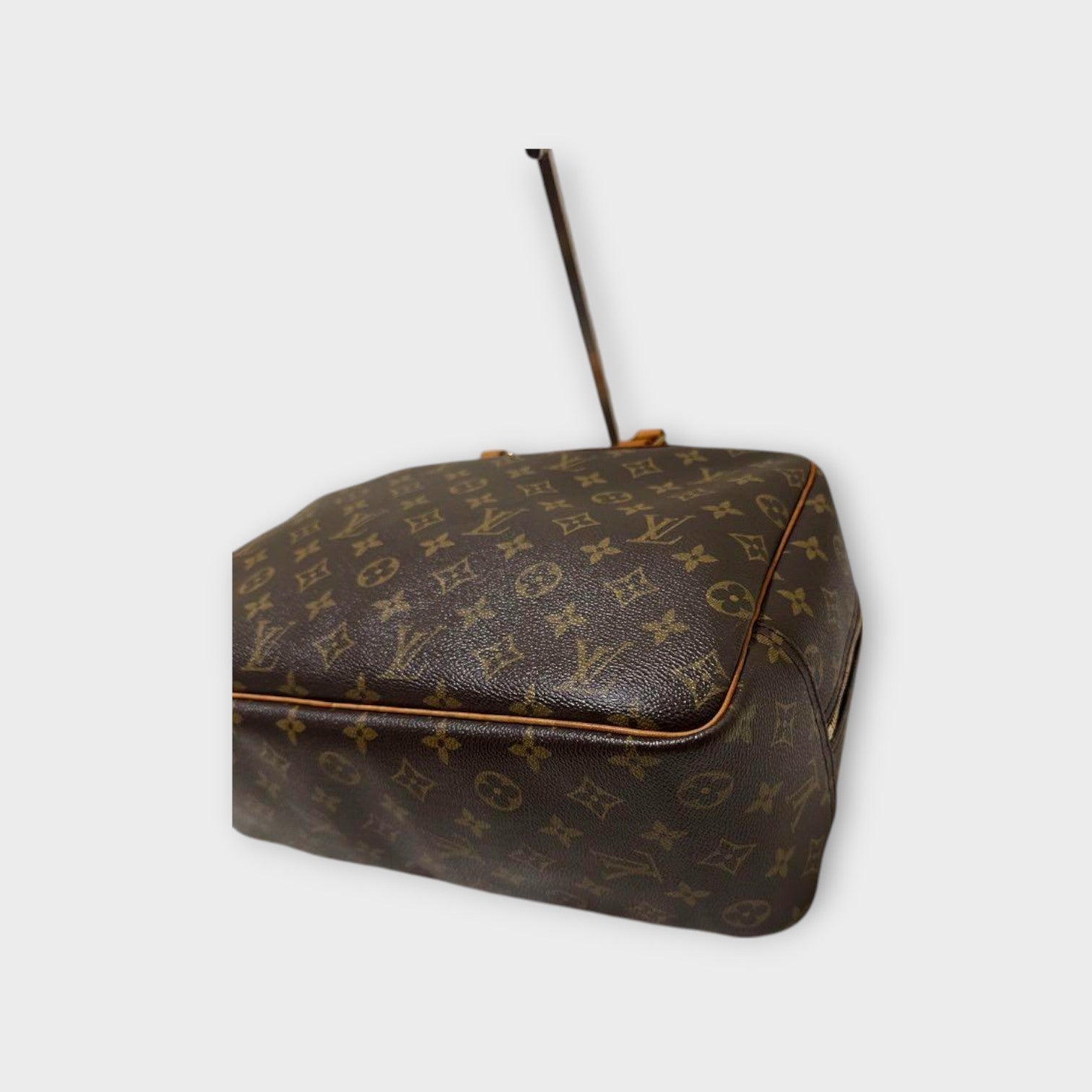 Louis Vuitton M47270 Bowling Vanity Deauville Brown PVC Leather Boston Bag 【B】