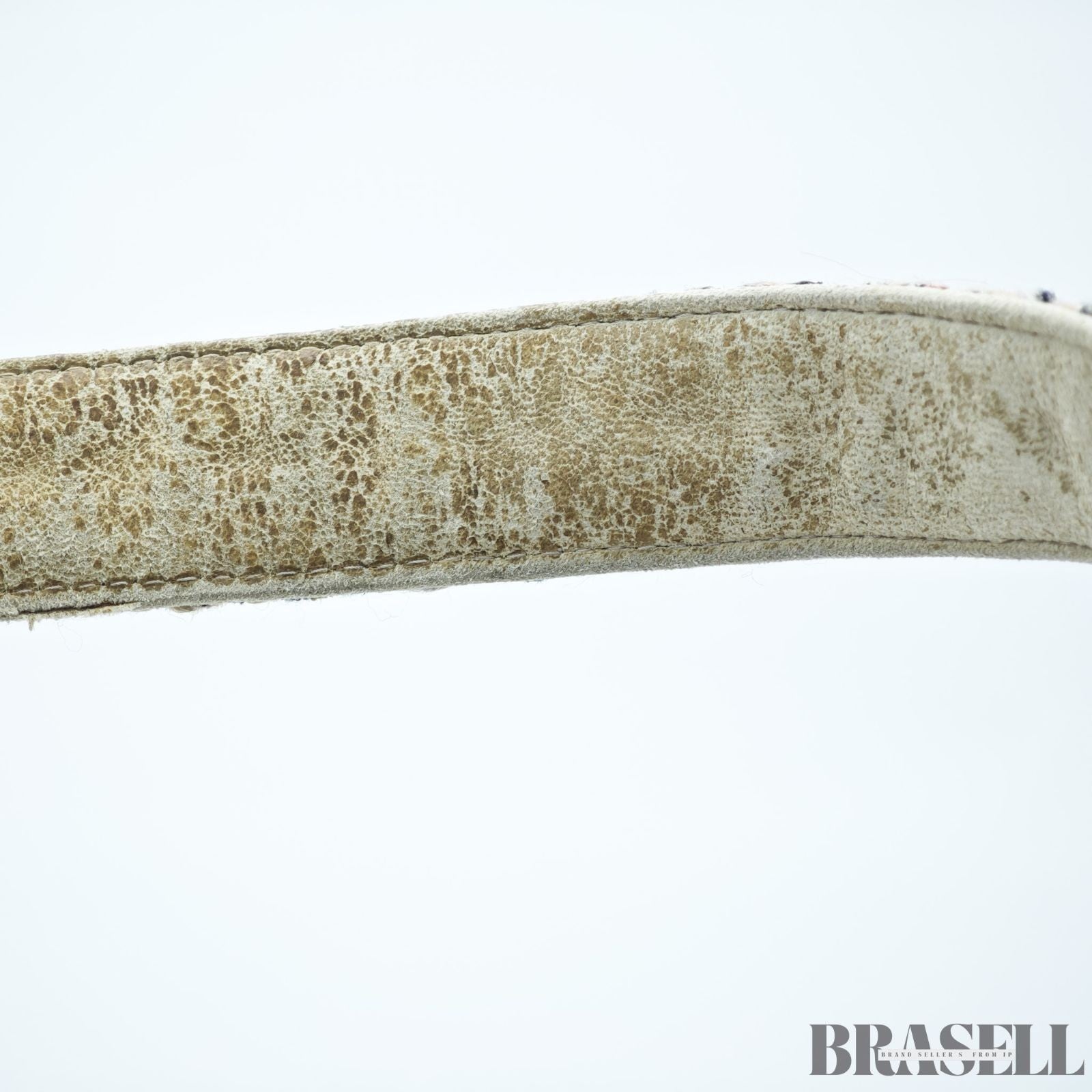 Chanel Cambon Line Tweed Multicolor Plata Bolso de Mano Nº 9 A25170 Mujer