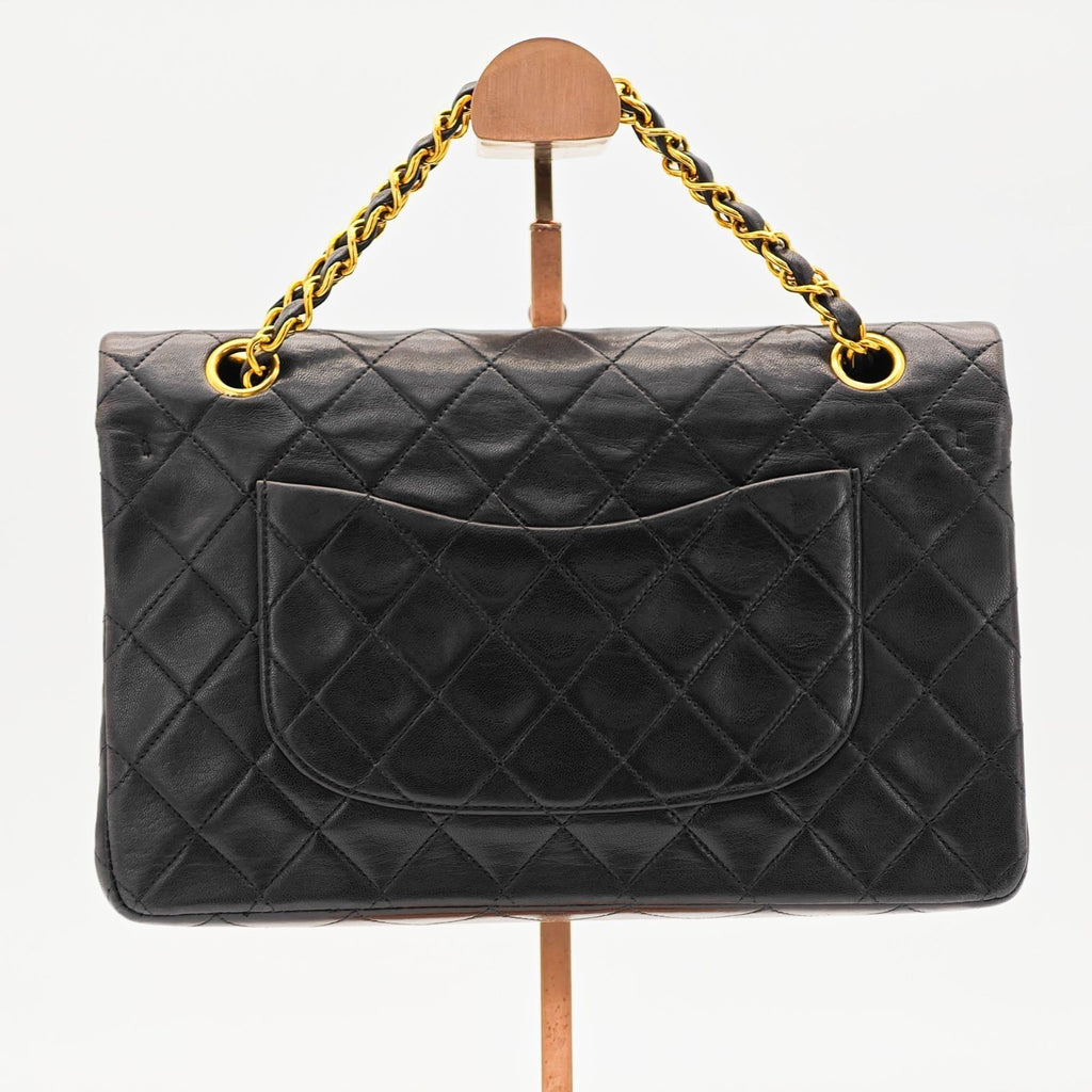 CHANEL Matelasse Chain Shoulder Bag 2way Flap Black Women's Men's