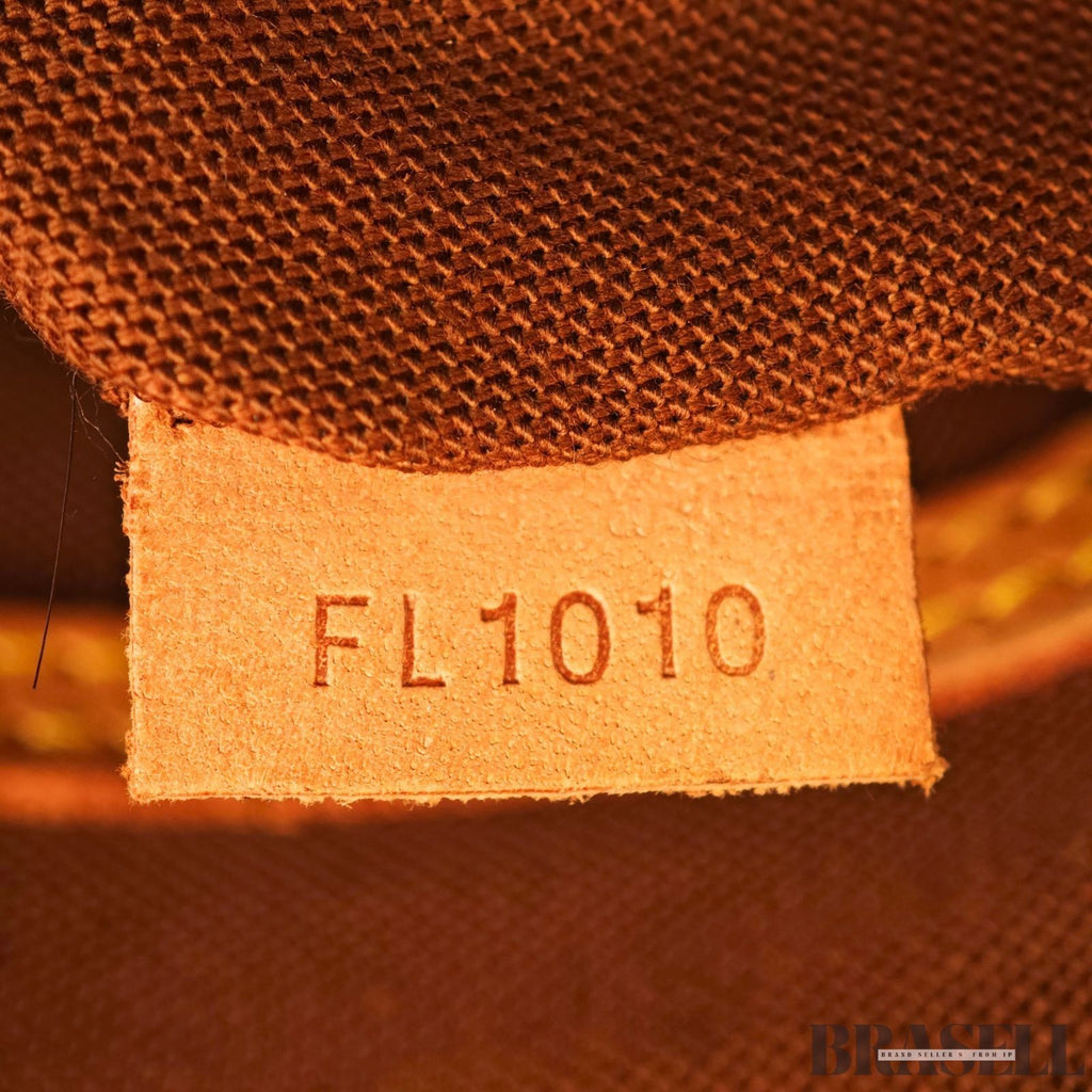 LOUIS VUITTON Alma PM Handbag M51130 Monogram Leather Brown FL1010