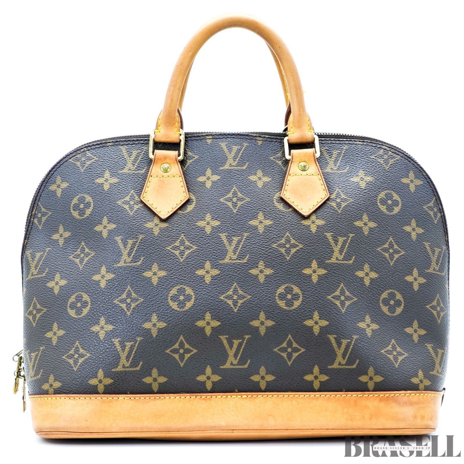 LOUIS VUITTON Alma PM M51130 Monogram Brown Top Handle Handbag Women’s