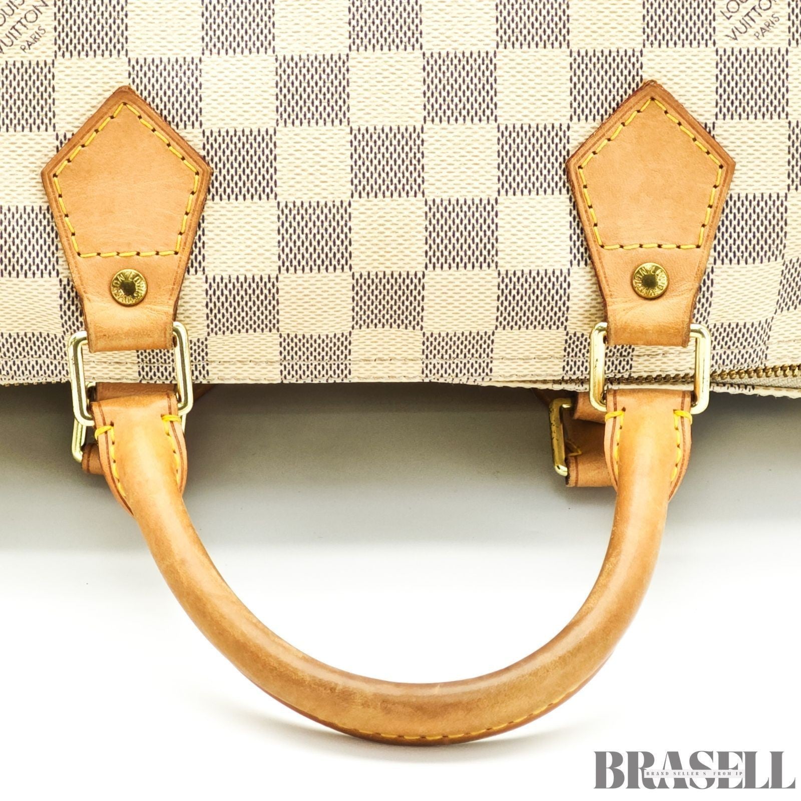 Louis Vuitton Azur Speedy Bandoulière 30 N40592 Handbag Shoulder Bag 2Way Ivory
