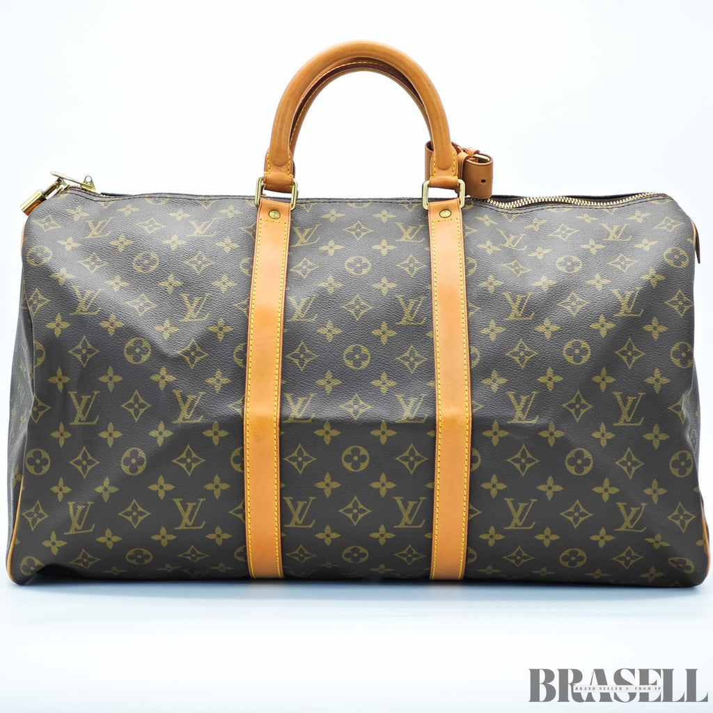 LOUIS VUITTON Keepall 50 M41426 Boston Bag Monogram Brown