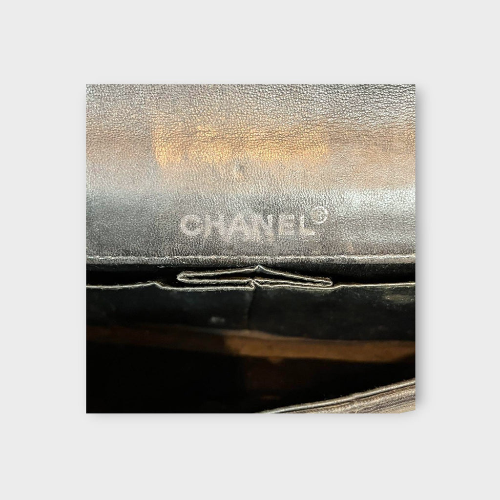 CHANEL Shoulder Bag New Travel Line Chocolate Bar Coco Mark Black Nylon【B】