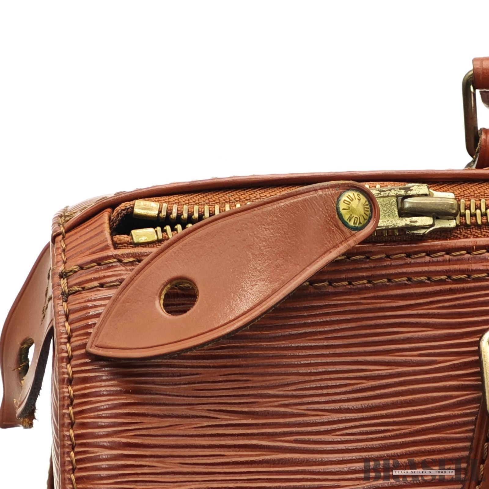 Louis Vuitton Epi Speedy 30 Brown M43003 Leather Brown Handbag Woman
