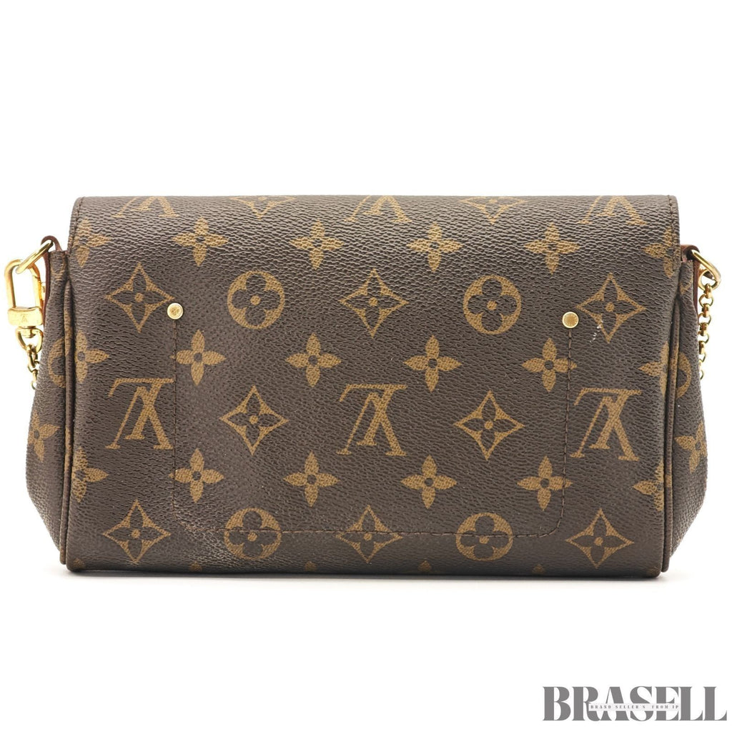 Louis Vuitton Favorite PM N41276 Handbag Mini Bag Brown With Dust Bag
