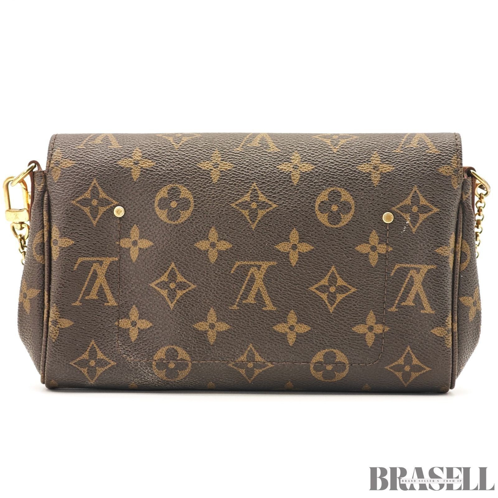 Louis Vuitton Favorite PM N41276 Handbag Mini Bag Brown With Dust Bag
