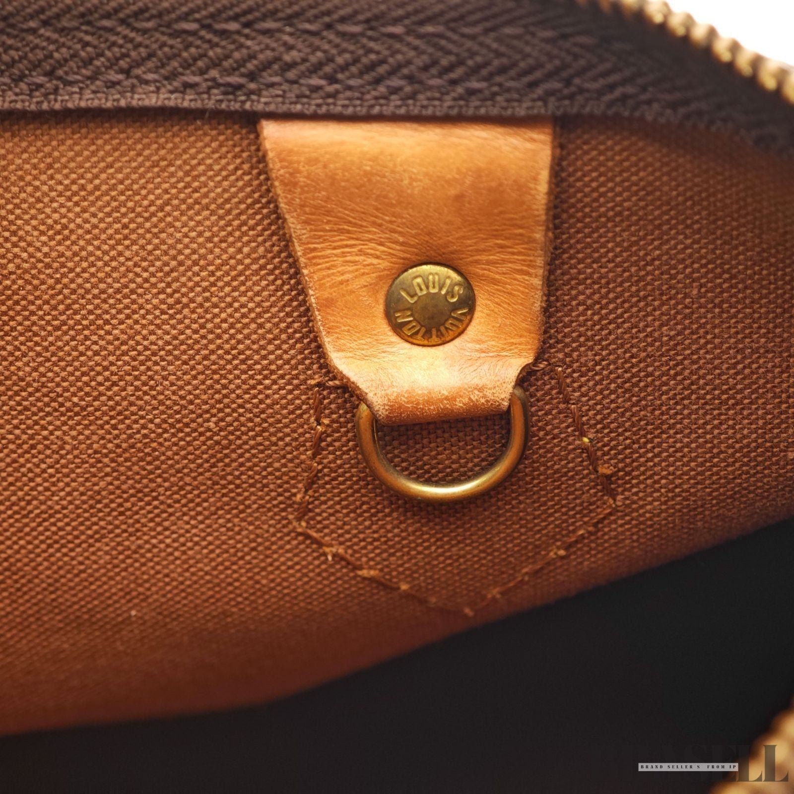 Louis Vuitton Monogram Speedy 30 M41108 Handbag Mini Boston Bag Canvas Brown