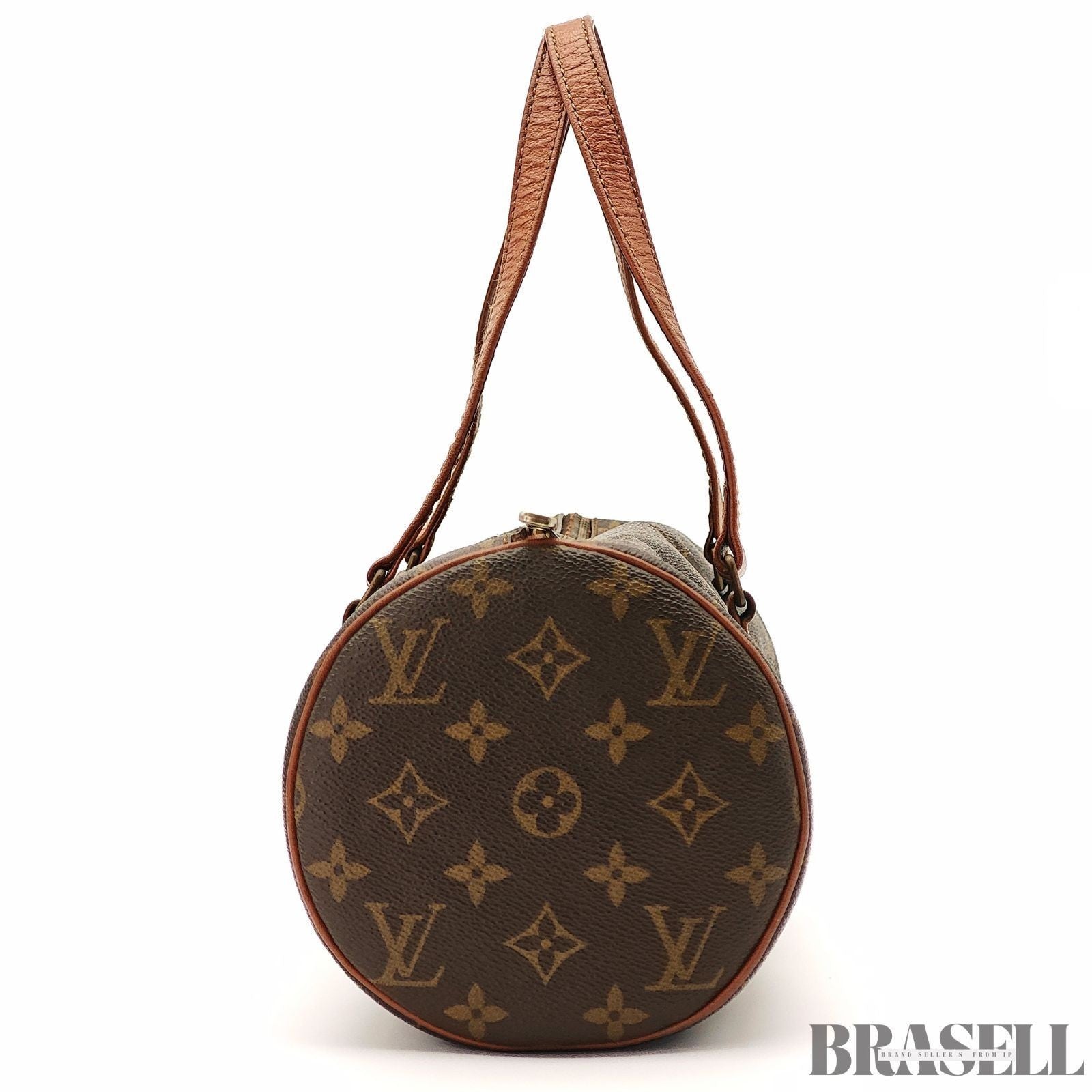 Louis Vuitton Papillon 30 GM M51365 Bag Mini Boston Monogram Canvas Brown Women