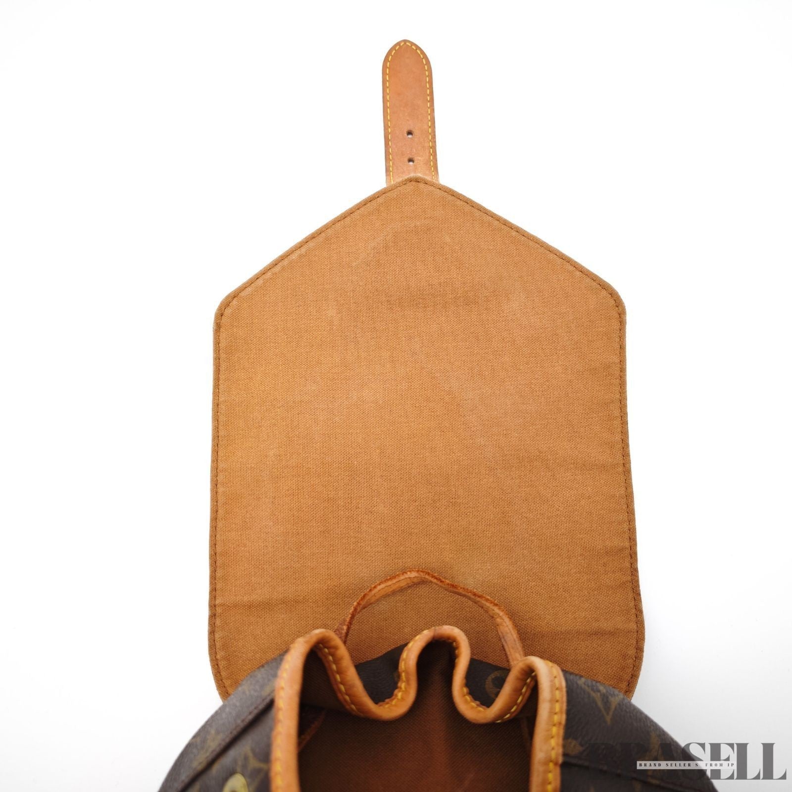 LOUIS VUITTON Montsouris M51135 Monogram Backpack Brown Women’s