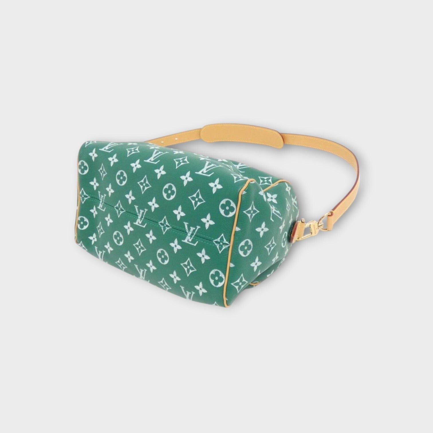 Louis Vuitton Monogram Speedy P9 Bandoulière 25cm Boston Bag M24423 Green 【A】